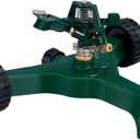 Orbit 58148 Lawn and Garden 1/2-Inch Zinc Impact Sprinkler with Metal Wheel Base