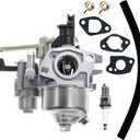 CR950 Carburetor for Briggs and Stratton CR950 CR750 208cc 6.5HP Engine Replace 596079 596080 592864 84004577 595783 595651 595780 13R232 130G32 and More 208cc Engine Carb Kit with Spark Plug Gasket