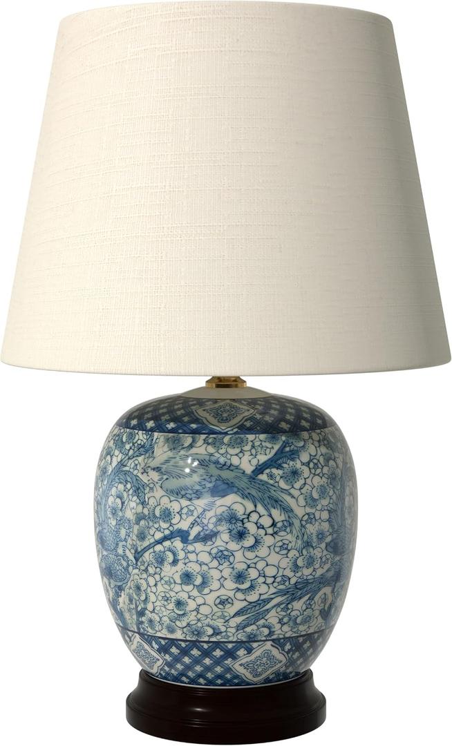 Red Lantern 20" Classic Blue & White Porcelain Jar Lamp, 
Product Dimensions	13"D x 13"W x 20"H