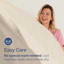 King Fitted Bed Sheet - Bottom Single Fitted Sheet Only - Ultra-Soft Hotel Luxury Bedding w/ 8-16 Inch Deep Pockets - Breathable, Cooling & Wrinkle Free - Easy-Care, Fade & Shrink Resistant - Wheat