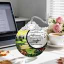 Retirement Gifts - Retirement Gift for Women, Men - Retired Ornament - Retired Gifts for Coworker, Boss, Employee, Teacher, Nurse, Friends, Women, Men - Stained Glass Christmas Ornament - Design C