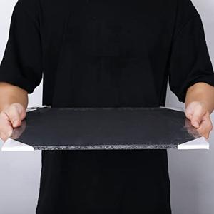 ACKEIVTO Large Slate Cheese Board 12" x 16" Cheese Platter Slate Board, Wine and Cheese Serving Board