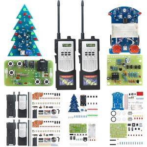 Soldering Practice Project Kit 5in1,Learn Solder
