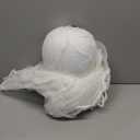 JOYIN 63 Halloween Hanging Ghost Decorations Outdoor, White Faceless Grim Reaper in White Horror Robe for Halloween Tree Yard Party Outside Hanging Decorations Party Supplies