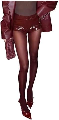 SOLY HUX Women's High Waisted See Through Tights Party Club Stockings Pantyhose, S/M