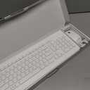 Lenovo 510 Wireless Combo with 2.4 GHz USB Receiver, Slim Full Size Keyboard, Full Number Pad, 1200 DPI Optical Mouse, Left or Right Hand, GX30W75336, White