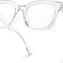 miyya Blue Light Glasses for Women & Men Oversized UV & Blue Light Blocker Chunky Frames, Stylish Eyewear Accessories