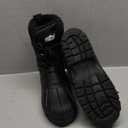 Polar Mens Muck Lace Up Short Nylon Winter Snow Rain Lace Up Casual Duck Boots, size 12