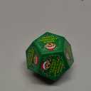 Hilarious Santa swap Gift Exchange dice for Best Christmas Stocking Stuffers, Funny Best White Elephant Dice Games for Adults, Grandkids, Family Party (with Storage Pouch, Green)