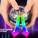 Torque-Ball Hand Exerciser, Wrist Power Gyro Ball, Curaball Hand Exerciser, Grip Strength Trainer, Hand Strengthening Devices, Wrist Strengthener, Finger Exerciser, Auto-Start Colorful Lighting