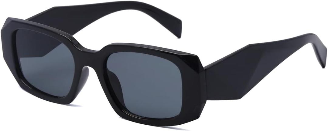 Yogo Vision Trendy Small Rectangle Sunglasses for Women Retro Fashion Sunnies