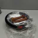 MOJIRE Nonstick Frying Pans Set with Lid, 10 In 11.5 In Aluminum Granite Coating Chef's Pan, Non Stick Flat Skillet Set with Glass Cover, Cookware Set Suitable for Gas Stove, Induction Glass Top