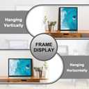Black 24x30 Picture Frame Lightweight yet Durable Frame Wall Hanging