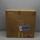 YFO Ergonomic Office Chair, Mesh Computer Desk Chair with Adjustable Back Lumbar Support and Armrests, Comfy Executive Rolling Swivel Task Chair for Home Office, Black