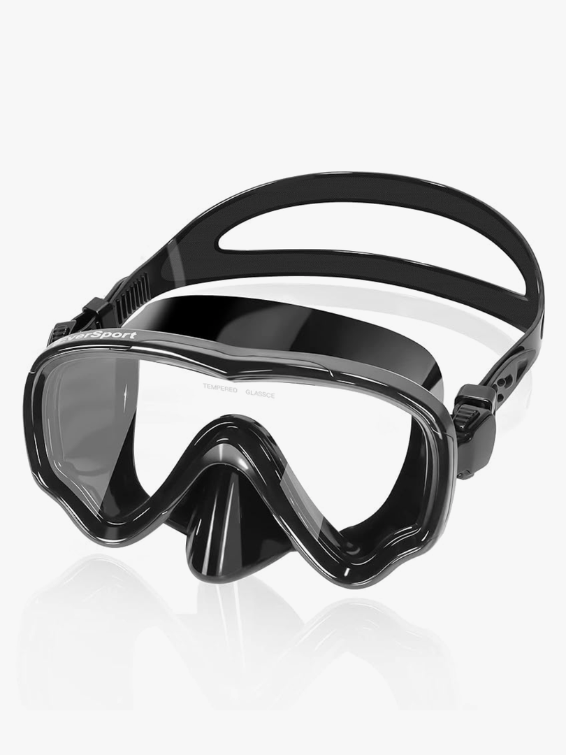 EverSport Swim Goggles Adult with Nose Cover, Anti-fog Clear Diving Mask Wide View No Blurring for Men Women Youth