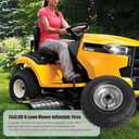 2 x 13x5.00-6 Tire and Wheel, Set of 2 Rubber Pneumatic Riding Lawn Mower Tires, Heavy Duty Lawn Mower Wheels with 3/4" Bushings and 6.6" Centered Hub, Tractor & Lawnmower Tires