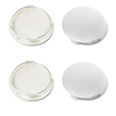 4Pcs Wheel Center Caps for Tacoma Tundra Sequoia Wheel Rim Outer 83 mm(3.27 in) Inner 74.3 mm(2.93 in) Silver Hub Caps, Replacement C32-TOY C32C-TOY