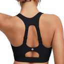 RUNNING GIRL Sports Bras for Women High Support, Adjustable Straps High Impact Racerback Bra with Hook Closure Molded Cup