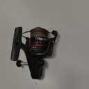 Ugly Stik Ugly Tuff Spinning Spinning Reel, Size 25, 5 Stainless Steel Ball Bearing System, Oil Felt Front Drag Drag, Max of 16.5lb I 7.5kg, Black