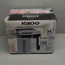 Igloo Electric Countertop Ice Maker Machine - Automatic and Portable - 33 Pounds in 24 Hours - Ice Cube Maker - Ice Scoop and Basket - Ideal for Iced Coffee and Cocktails - Black