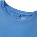 Women's Open Back Workout Tops - Sleeveless Yoga Tank Tops for Women, Moisture-Wicking Athletic Shirts for Running (Blue, M)