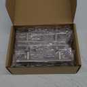 Homdiy 15 Pack 3-1/2 Inch Brushed Nickel Cabinet Pulls - Modern Handles for Drawers and Doors, Stainless Steel Hardware