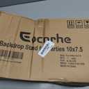 Backdrop Stand Kit - 6 Widths, 10x7.5ft Adjustable Background Stand for Parties & Studio Photography