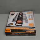 HORUSDY 13-Piece Sturdy Ratcheting Wrench Set | Metric Sizes 619mm | Max Torque Ratchet Combination Wrenches Set with Storage Rack | 72-Tooth | Chrome Vanadium Steel