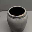 8.2 Inch Ceramic Vase, Terracotta Rustic Vase Farmhouse Decorative Vase Boho Decor, Ceramic Vases for Home Decor, Living Room, Entryway, Floor, Holiday Wedding Christmas New Year Gifts - Gray