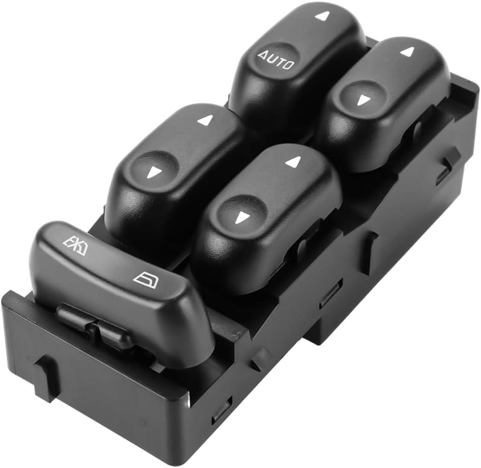 Front Left Driver Side Master Power Window Switch - Compatible for Ford F150 2002-2004 - Replace Part 2L3Z14529-BAA, 2L3Z14529BAA