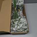 Faylifeway Babys Breath Artificial Flowers - 40PCS Real Touch White Gypsophila Bouquets for Floral Decoration, Wedding, Home, Party, and Garden