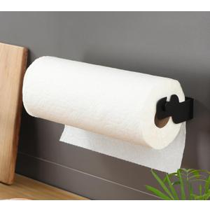 Zunto Black Under Cabinet Paper Towel Holder - Stainless Steel