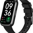 Health Fitness Tracker for Men Women: Activity Trackers with 24H Heart Rate Monitor Blood Oxygen Sleep Tracker Calorie Step Counter 5ATM Waterproof Fitness Smart Watches Compatible with iPhone Android