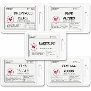 Farm Raised Candles Weekend Variety 5 Pack Soy Wax Melts  Fresh from the Farm Scented Wax Cubes for Warmers  5 Hotel & Spa Inspired Fragrances  Farm Fresh Wax Melts  USA Made