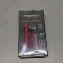 PowerBear Portable Radio | AM/ FM, 2AA Battery Operated with Long Range Reception for Indoor, Outdoor & Emergency Use | Radio with Speaker & Headphone Jack (Red)