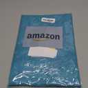 Valea Home Water Repellent Valance for Bathroom Window Waffle Woven Textured Short Kitchen Curtain Valances, Turquoise, 60 x16 inches, 1 Panel