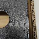 Cast Iron Drain Grate, 28 * 28in Heavy Duty Outdoor Drain Cover, B125 Class Channel Grate, Metal Sewer Grate, Black Square Drainage Grate for Concrete Floor, Yard, Driveway & Garage.