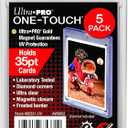 Ultra Pro 35-Point ONE-Touch Magnetic Trading Card Holder (Pack of 5)