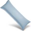 Body Pillow Cases Light Blue 20x54 (Body(20x54), Aqua Blue)