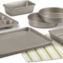 Cuisinart 6-Piece Classic Bakeware Set, Champagne
