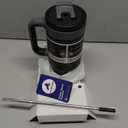 POWCAN 40 oz Tumbler with Handle, 2-in-1 Straw and Sip Lid,