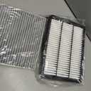 COCOAUTO Engine & Cabin Air Filter Kit for Tucson (2016-2021), fits Sportage (2017-2022), Replace OE CA12065, 28113D3300, 97133D1000