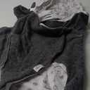 Car Seat Blanket - Premium Wool Stroller Blanket with a Hood & Leg Pouch - Double Sided Carseat Blanket for Optimal Insulation - Car Seat Blankets for Babies Winter Essential (Wool Graphite)