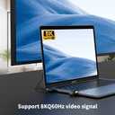 5 x Fidioto Right Angle USB C Adapter 2Pack, Zinc alloy adapters, 90 Degree USB C Male to Type C Female Adapter Compatible with MacBook/Steam Deck/Switch/Notebook/PC/Tablet/Type-C Phones and More Devices.