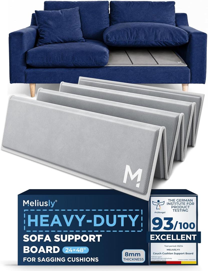Couch Cushion Support Board for Sagging Sofa Cushions (24x48)