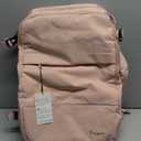 Taygeer Travel Backpack for Women, Carry On Backpack with USB Charging Port & Shoe Pouch, TSA 15.6inch Laptop Mochila Flight Approved, Nurse Bag Casual Daypack for Weekender Business Hiking, Pink (Large)