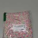 PRETTYGARDEN Summer Floral Bodycon Midi Dresses 2026 Puff Sleeve Mermaid Cocktail Baby Shower Photoshoot Maternity Dress (Small, Pink)