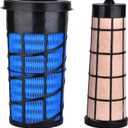 AT332908 AT332909 Air Filter Compatible with John Deere Backhoe 310J 310K 315SL 325K 410J Skid-Steer 326D 328D 329E 332E Replaces P611189 P611190