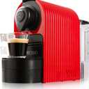Mixpresso Red Espresso Coffee Machine  Compact 1400W Single Serve Coffee Maker Compatible with Nespresso OriginalLine Capsules, One-Touch Operation, 19-Bar Italian Pump, 27oz Water Tank