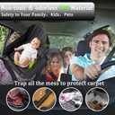 CRV Floor Mats Compatible with 2007-2011 Honda CR-VAll Weather Protection Waterproof Durable Anti-Slip Odorless Custom-fit TPE Floor Liner Front and Rear Row Set